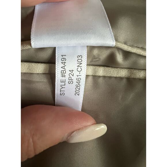 NWT J. Crew Men's Slim-Fit Thompson Performance Suit Jacket Sandy Dune Size 38R - Picture 8 of 14